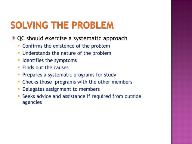 Quality control circle presentation | PPT