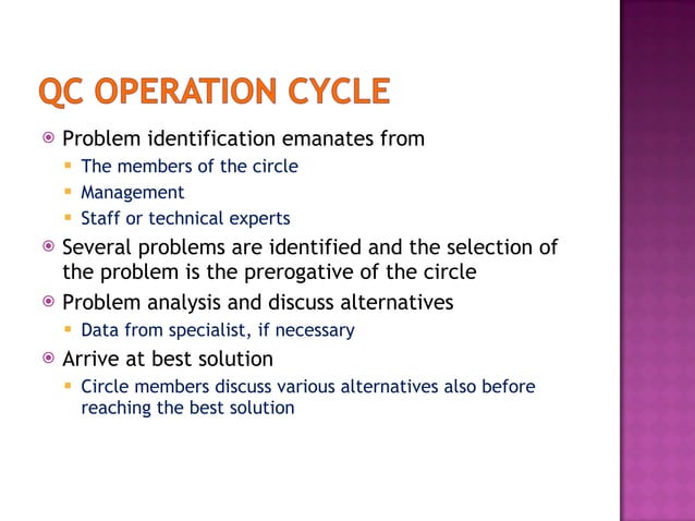 Quality control circle presentation | PPT