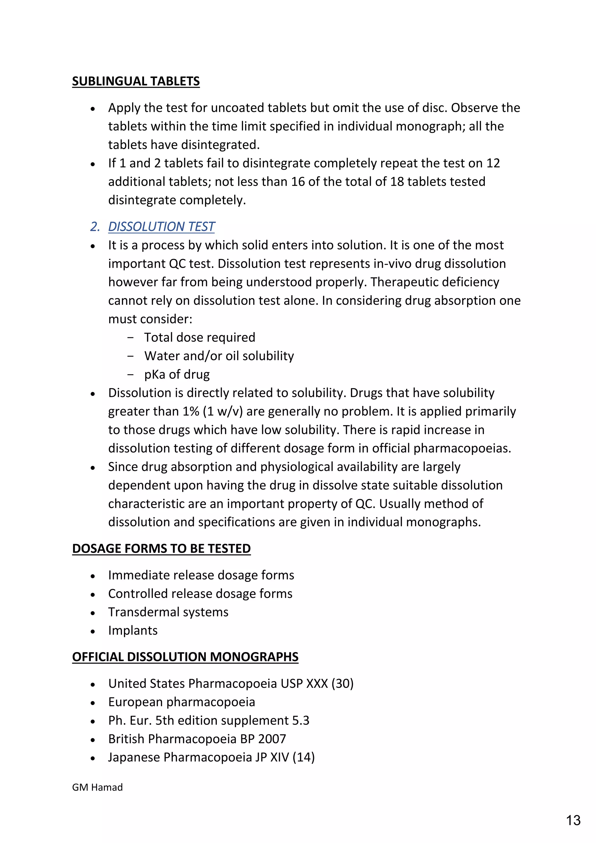 Quality control complete notes