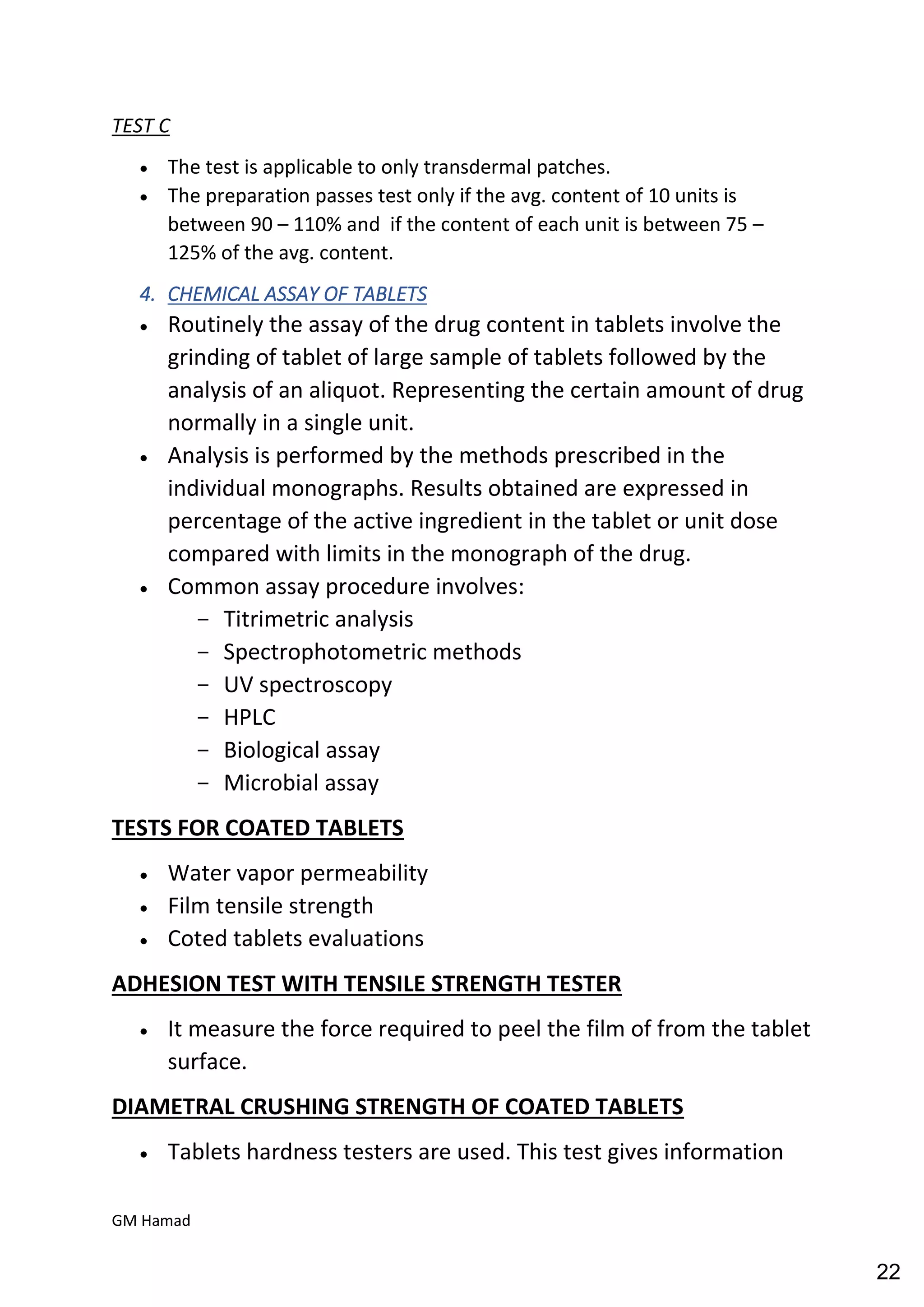 Quality control complete notes