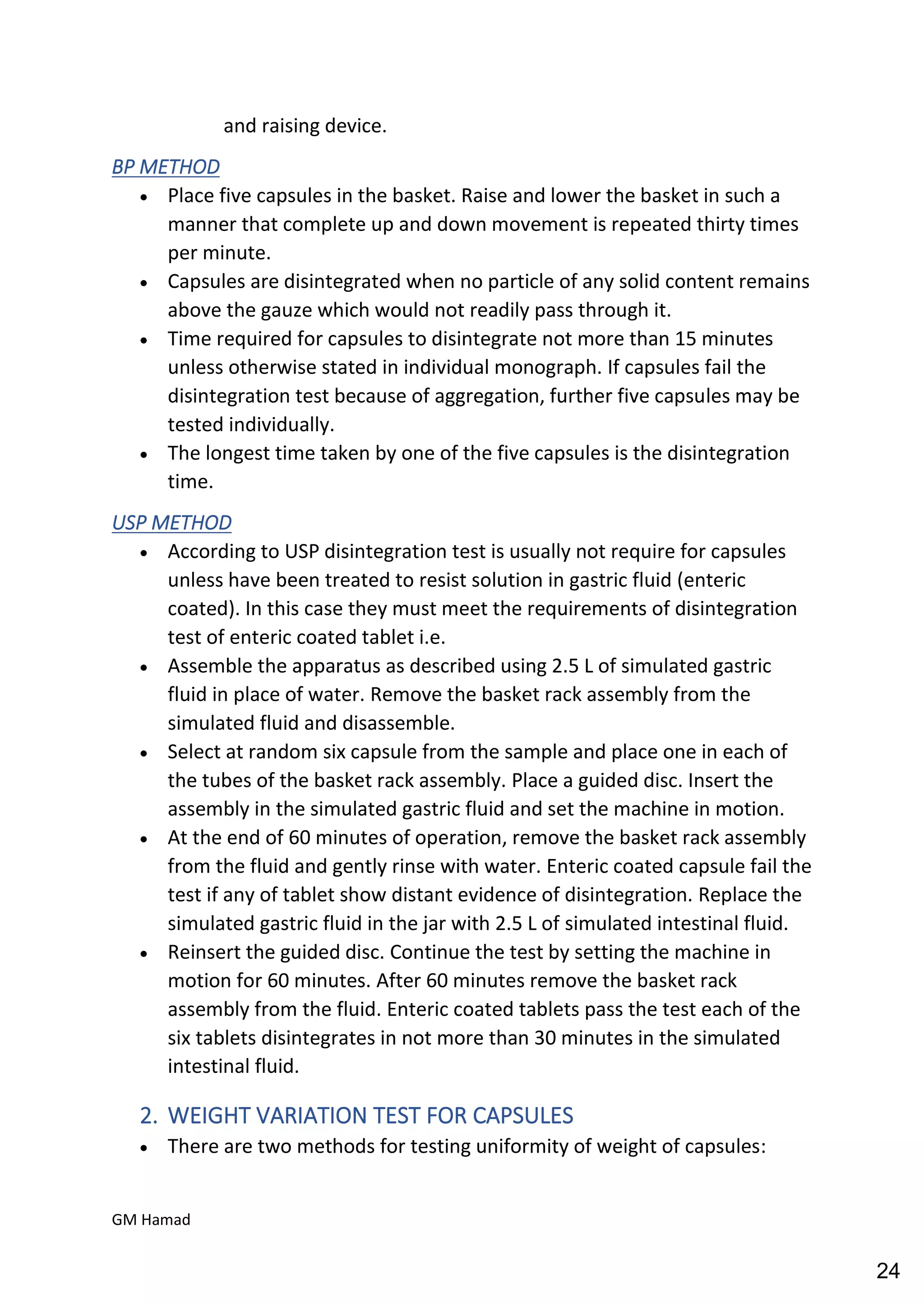 Quality control complete notes