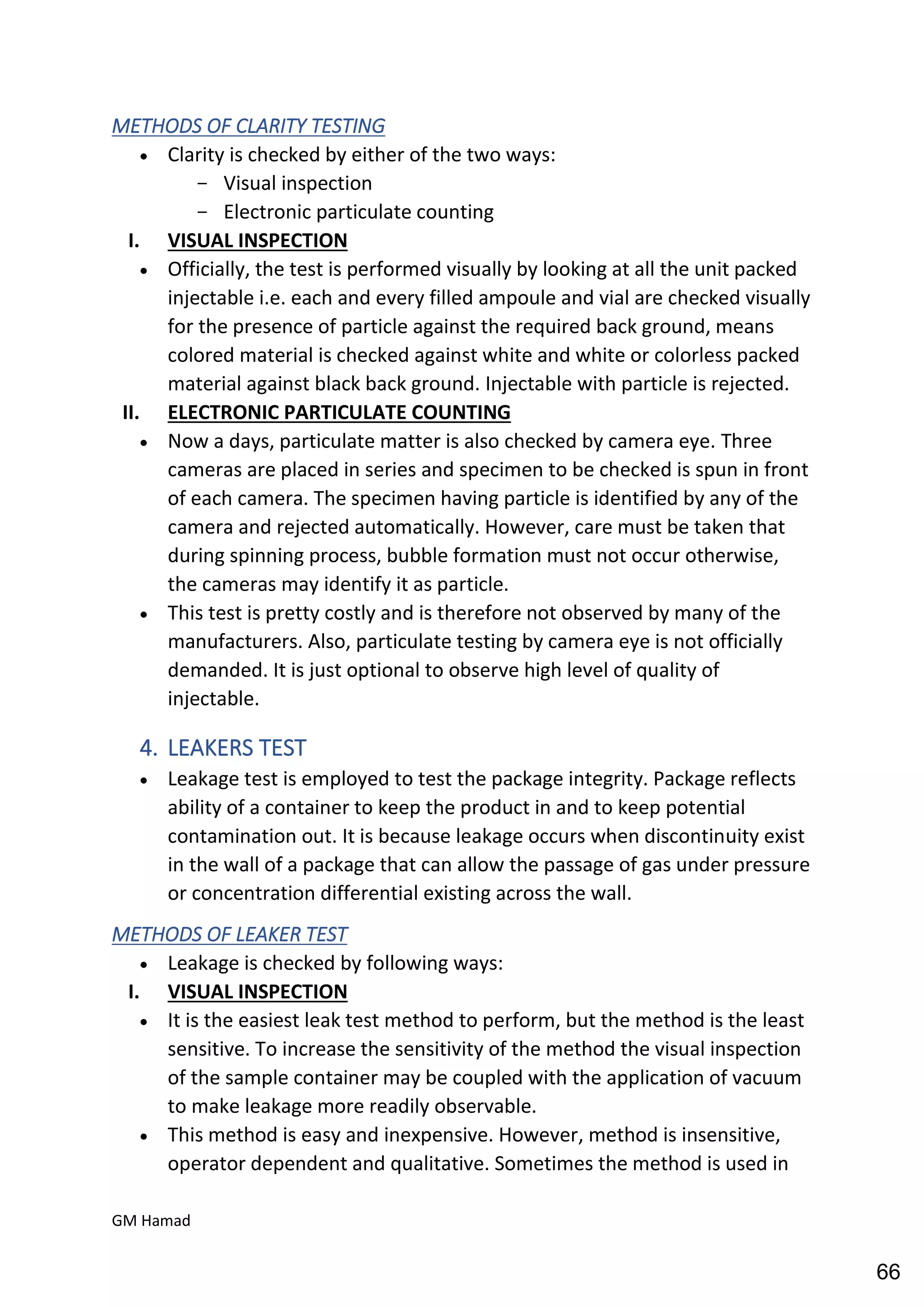 Quality control complete notes