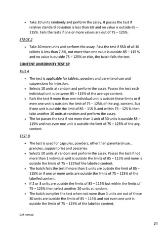 Quality control complete notes