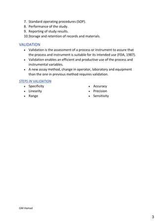 Quality control complete notes