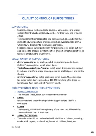 Quality control complete notes