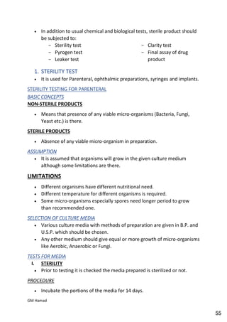 Quality control complete notes