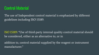 Standard Control Material Master Quality control for clinical laboratories.pptx