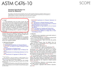 ASTM C476-10   SCOPE
 