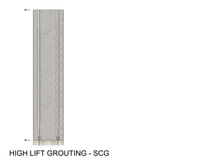 HIGH LIFT GROUTING - SCG
 
