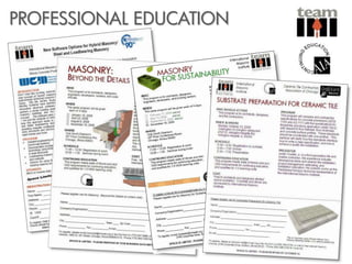 PROFESSIONAL EDUCATION
 