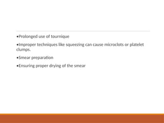Comprehensive Quality Control in Hematology Laboratory Testing | PPTX