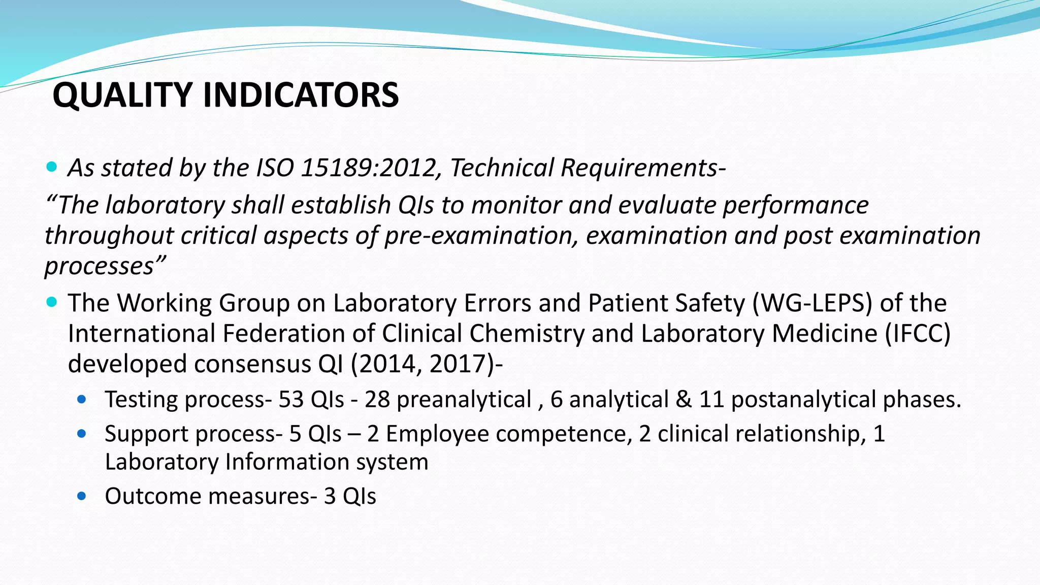 Quality Control In Clinical Laboratory PPT