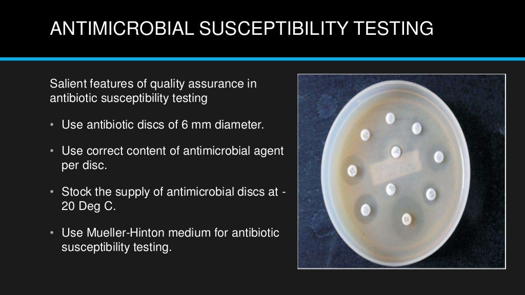 Quality control in microbiology