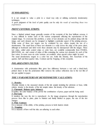 Quality control in pigment industry | DOCX