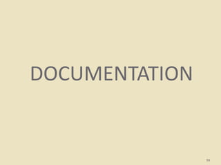 DOCUMENTATION
59
 
