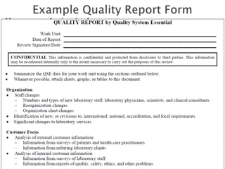 Quality System Essentials Lecture MD General 2014 Course, Clin Path Ain ...