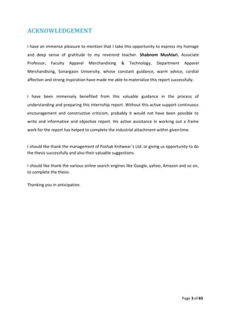 Quality control management  in apparel industries.