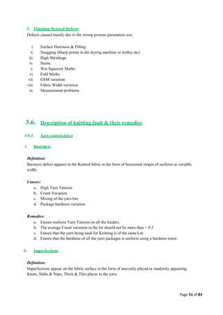 Quality control management  in apparel industries.