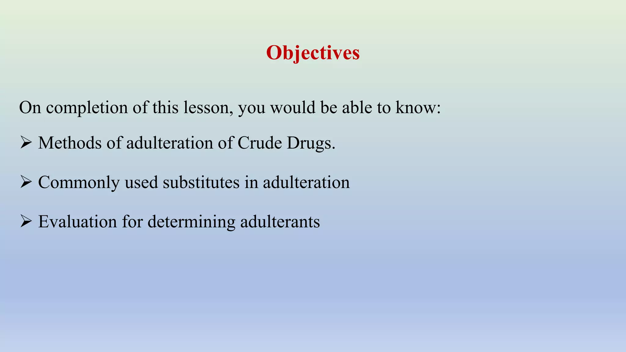 QUALITY CONTROL OF DRUGS OF NATURAL ORIGIN PPT