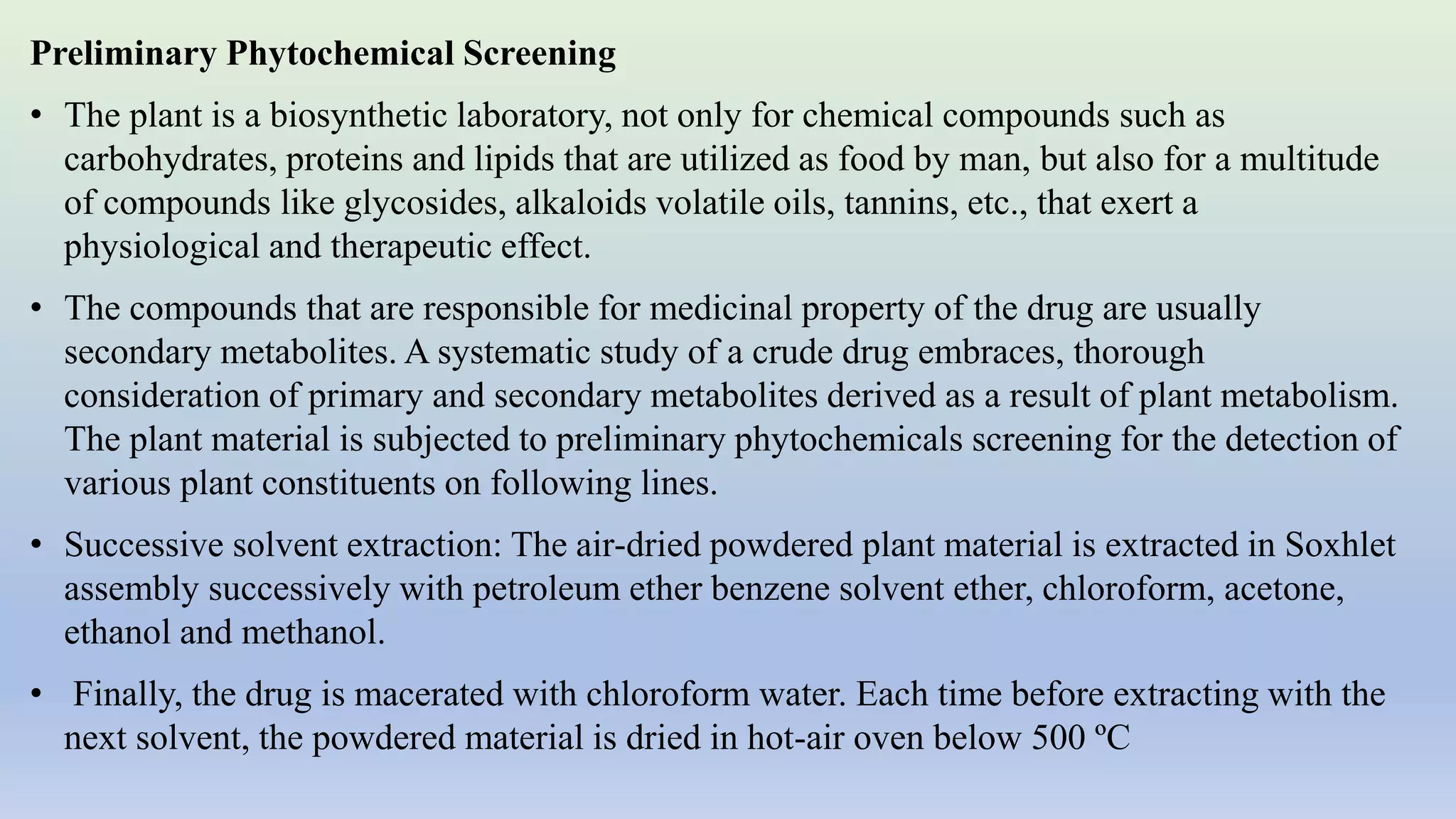 QUALITY CONTROL OF DRUGS OF NATURAL ORIGIN PPT