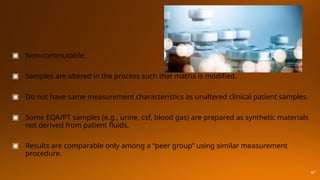 Eqa Fluids Check QUALITY CHECK IN A BIOCHEMISTRY LAB SYSTEM | PPTX