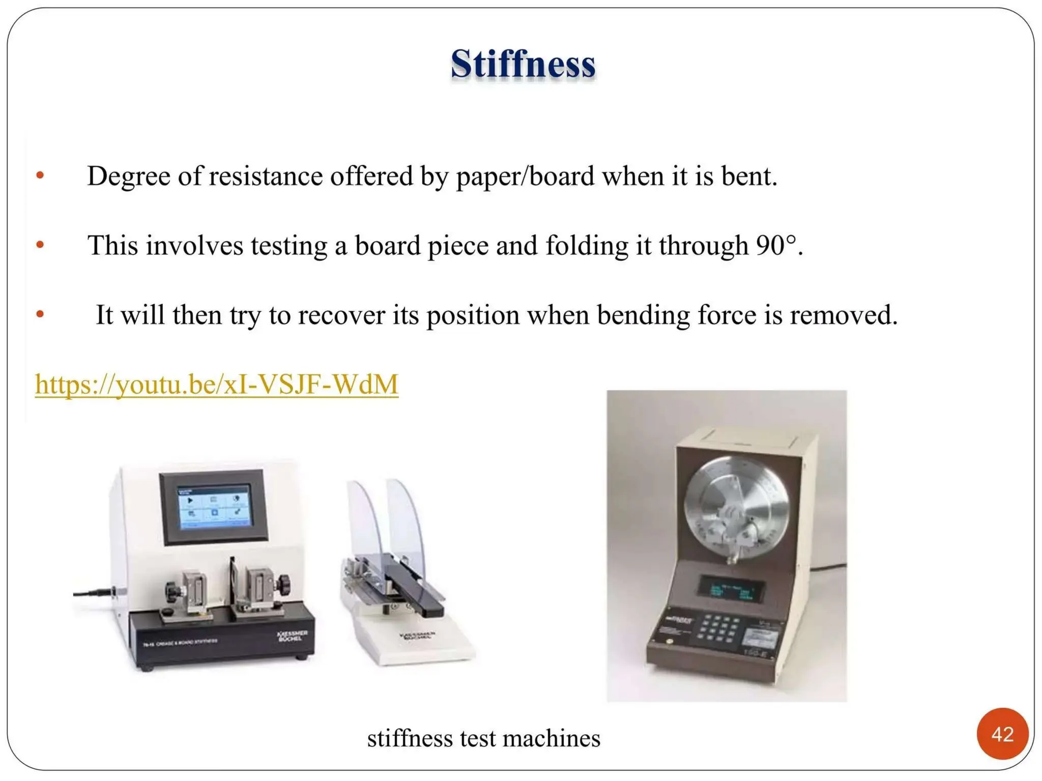 QUALITY CONTROL TEST FOR PACKAGING MATERIALS.