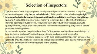 Select Inspection Quality Control through Inspection.pptx