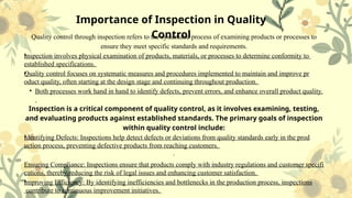 Quality Control Through Inspection Quality Control through Inspection.pptx