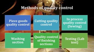 Quality costing and reporting of garments and textile industry of ...