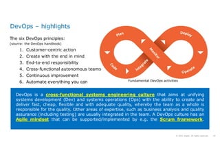 Quality Engineering and Testing with TMAP in DevOps IT delivery | PDF