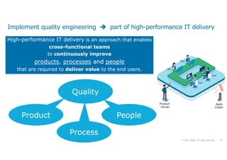 Quality Engineering and Testing with TMAP in DevOps IT delivery | PDF