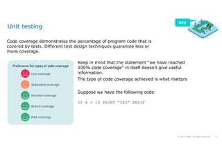 Quality Engineering and Testing with TMAP in DevOps IT delivery | PDF