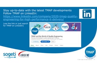 Tmap Devops Quality Engineering and Testing with TMAP in DevOps IT delivery | PDF