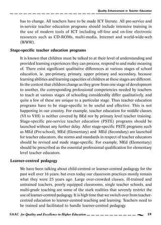 Quality enhancement in teacher education | PDF