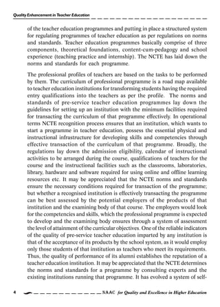 Quality enhancement in teacher education | PDF