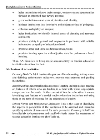 Quality enhancement in teacher education | PDF