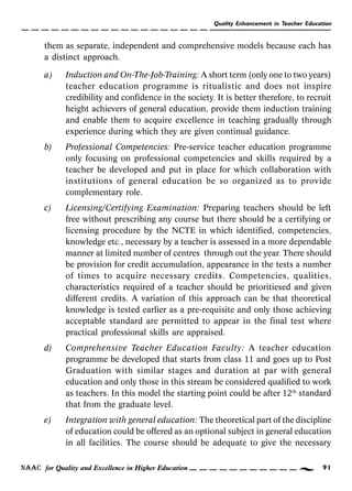 Quality enhancement in teacher education | PDF