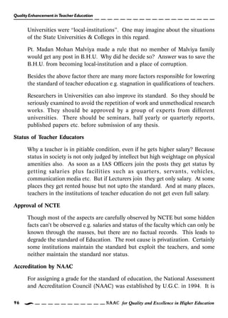 Quality enhancement in teacher education | PDF