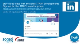 Tmap Devops Quality for DevOps teams - Quality engineering in the DevOps culture | PDF