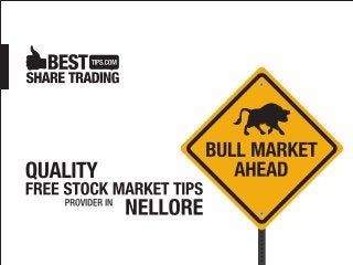 Quality free stock market tips provider in Nellore