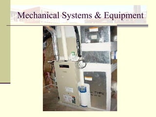 Mechanical Systems & Equipment
 