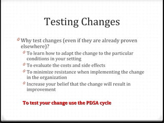 Quality improvement | PPT