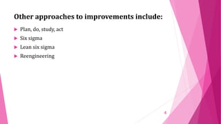 Quality improvement and cost reduction (project by project appoach) | PPTX