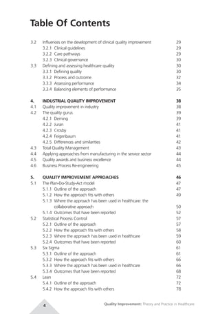Quality improvement theory and practice in healthcare | PDF