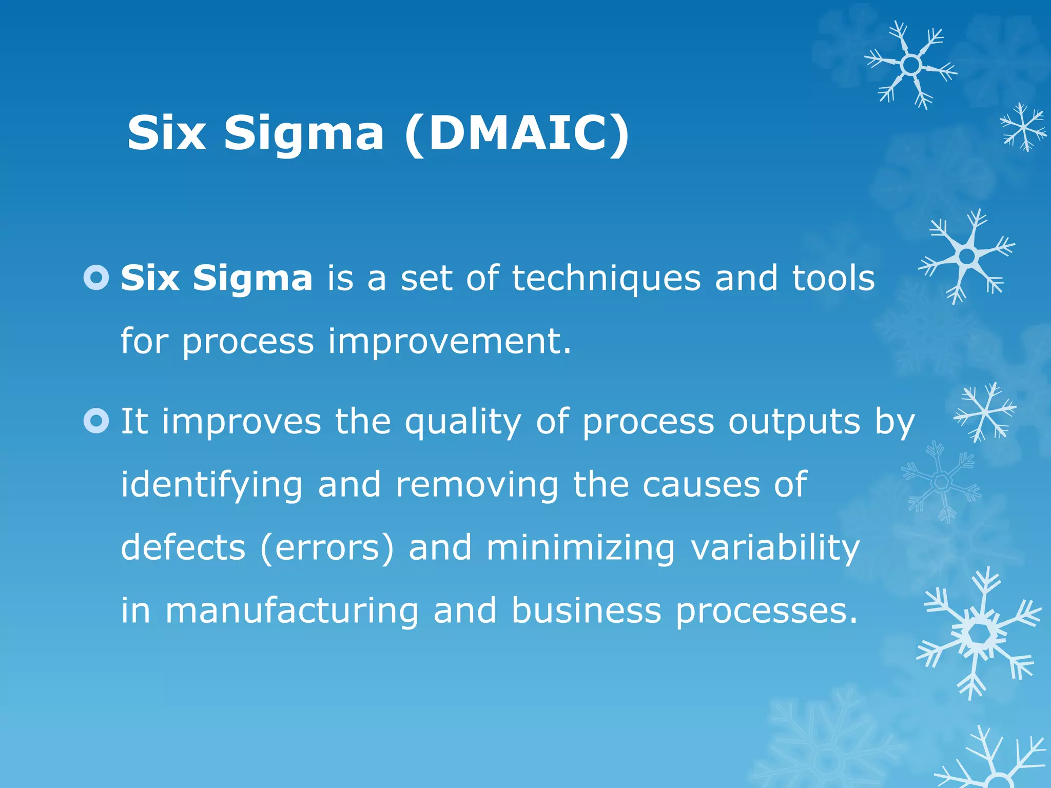 Quality Improvement Methods Pptx