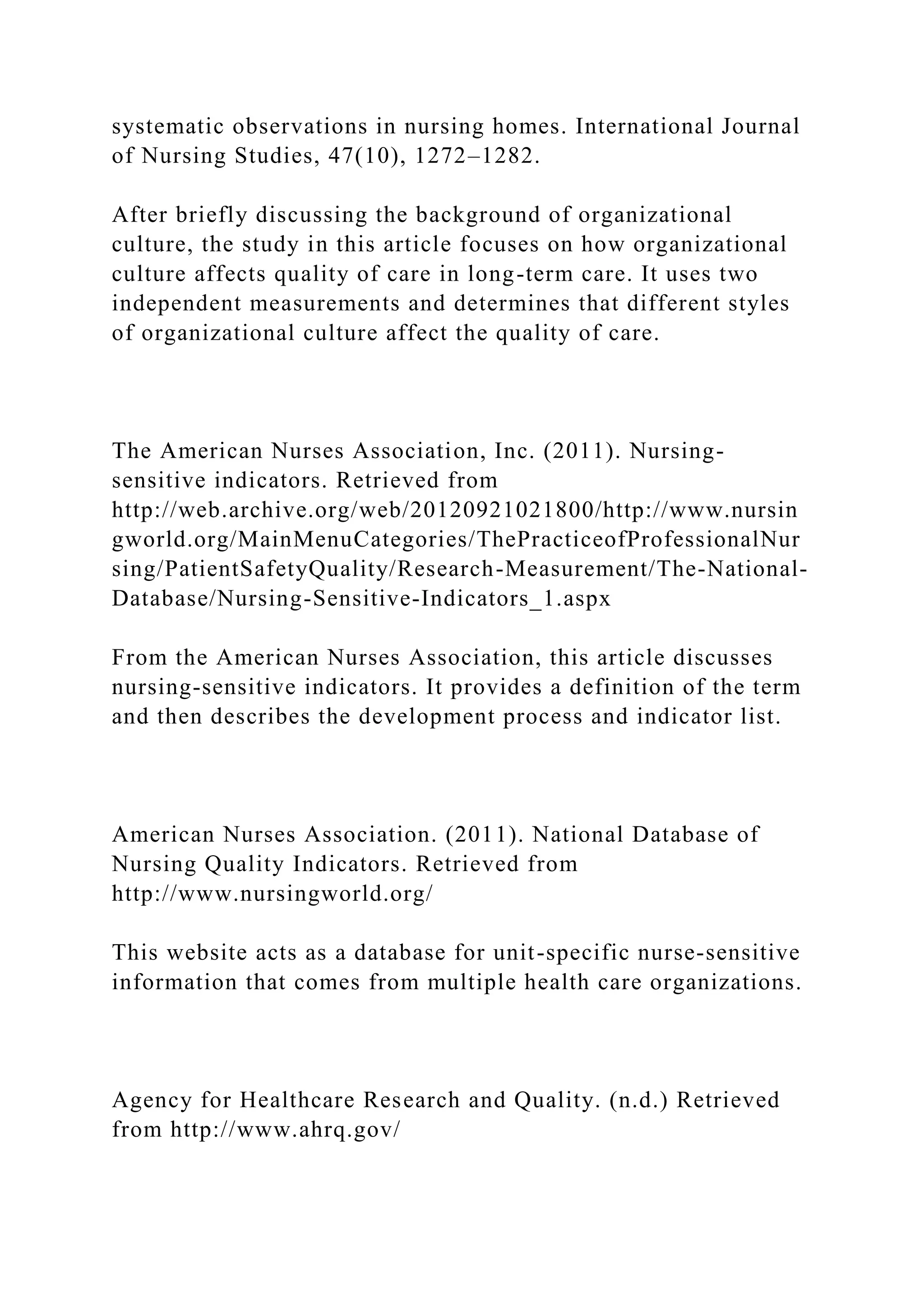 HOW DO YOU DEFINE QUALITY visual data 3