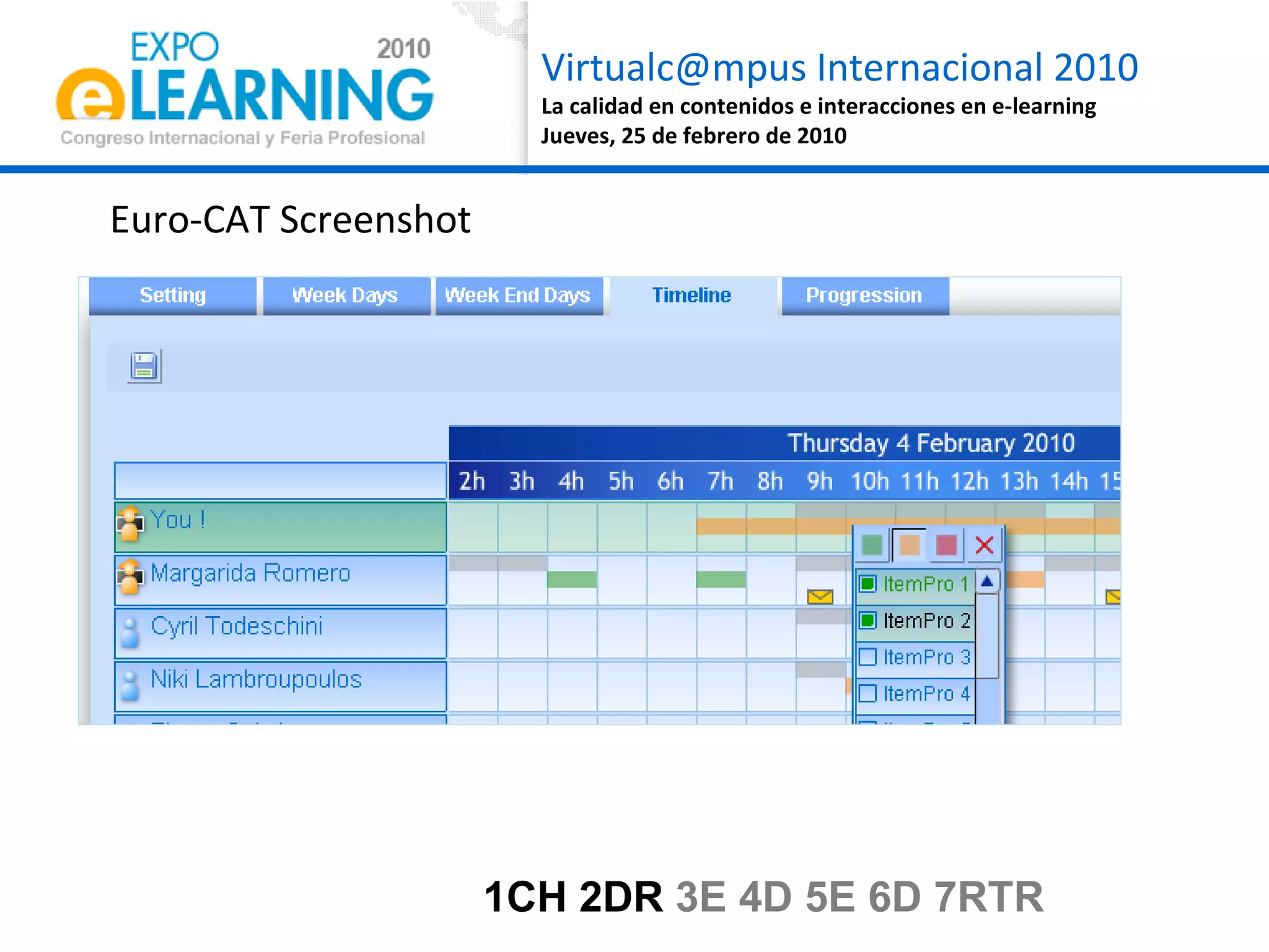Euro-CAT Screenshot 1CH 2DR  3E 4D 5E 6D 7RTR 