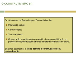 APRENDIZAGEM BASEADA NA WEB: NOVAS CONCEPÇÕES DE "CURRICULUM"? (3)As tecnologias online e aprendizagem baseada na Web têm levado a uma reconceptualização da aprendizagem, pedagogia e da avaliação.   Collis e Moonen (2001) propõem um modelo de contribuições orientadas  do aluno, enfatizam a atividade de aprendizagem e participação em comunidades de aprendizagem. O aluno é activo e participativo. This is reflected in the various theories of learning, which emphasise learning activity, participation in communities of learning, engagement theory and the contributions-oriented. (Modelo proposto por Collis & Moonen, 2001)