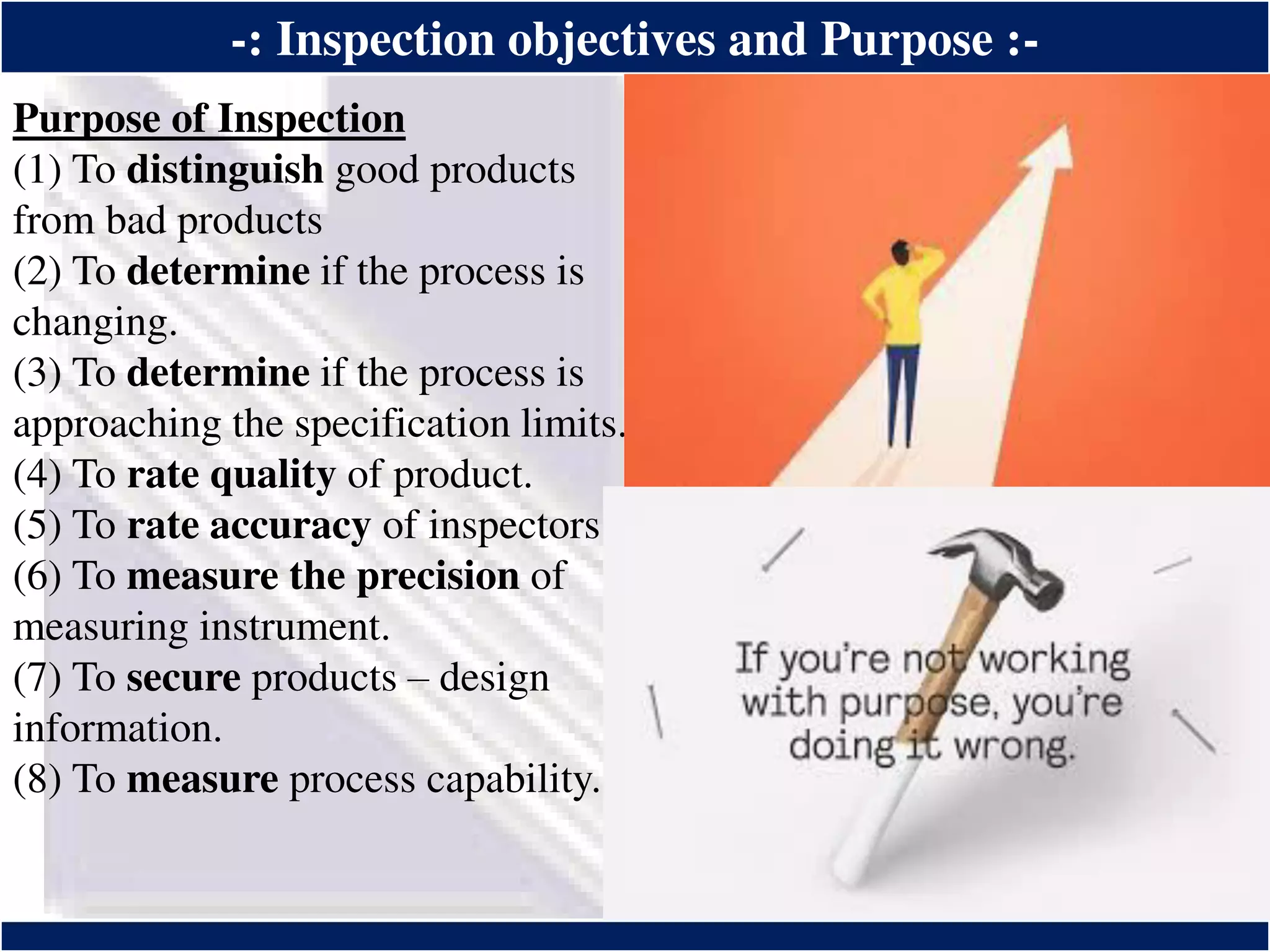 Quality inspection presentation | PDF