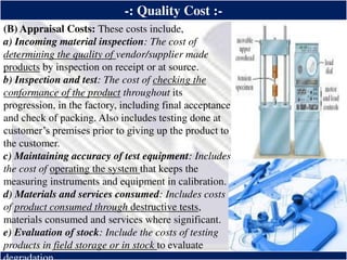 Quality inspection presentation | PDF